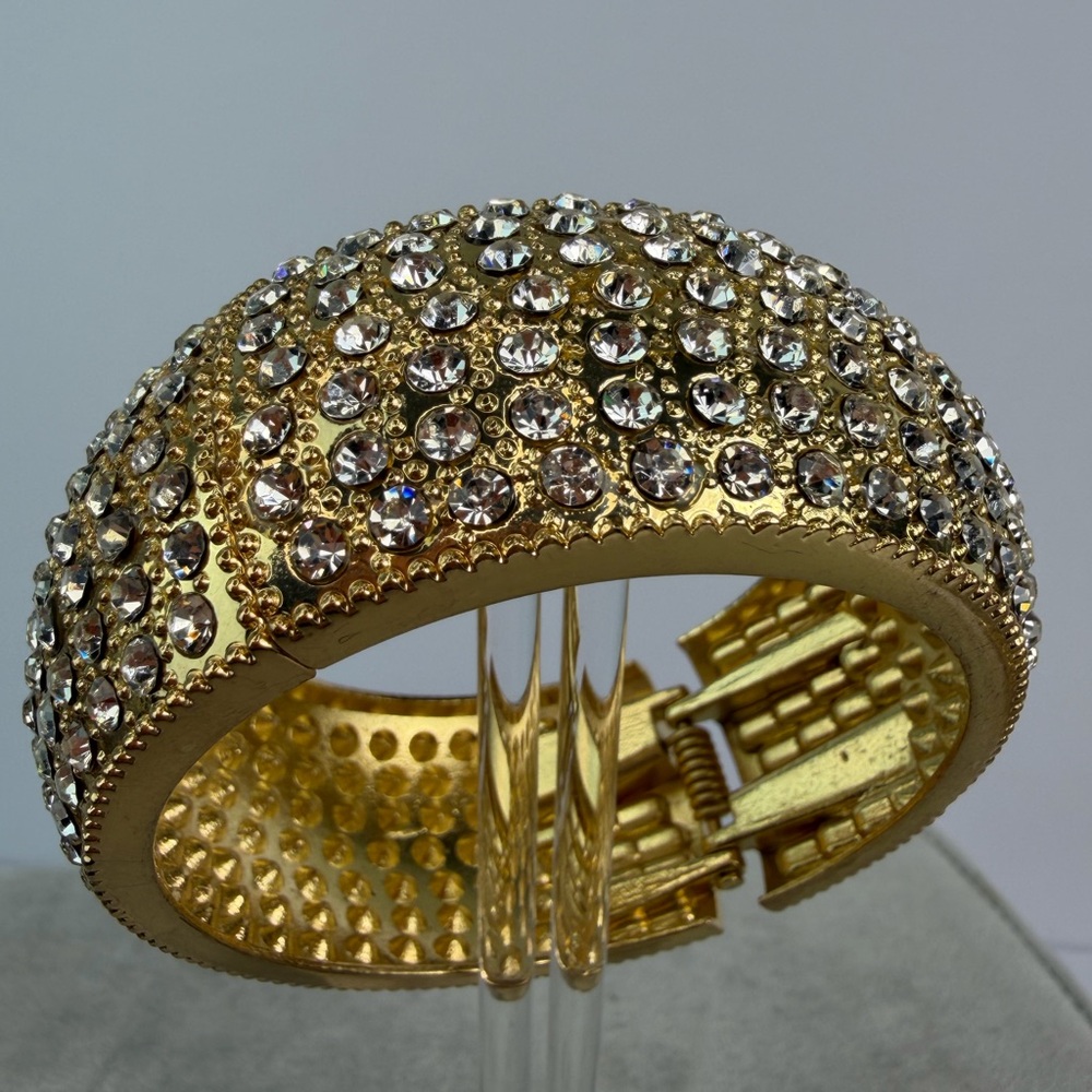 Swarovski Crystal Clamp Bangle - image 1